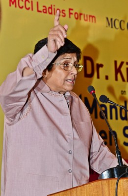 Kiran Bedi in Kolkata